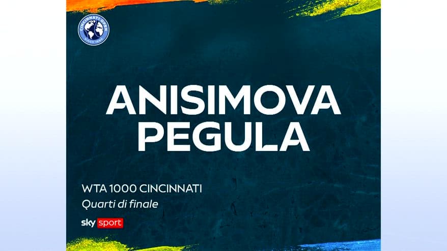 Anisimova-Pegula: highlights Wta Cincinnati