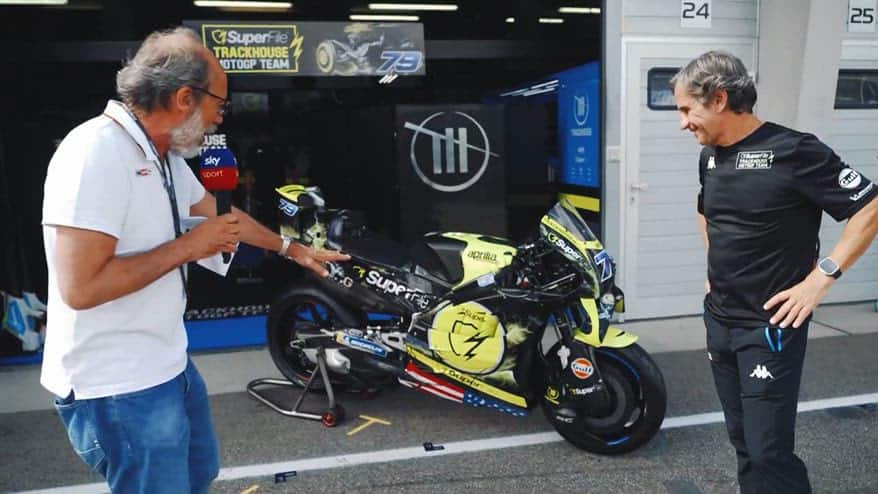 MotoGP in Germania: Racebook al box Trackhouse con Brivio