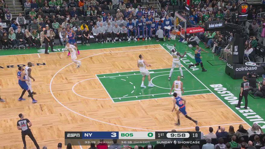 NBA, 31 punti di Jalen Brunson contro Boston