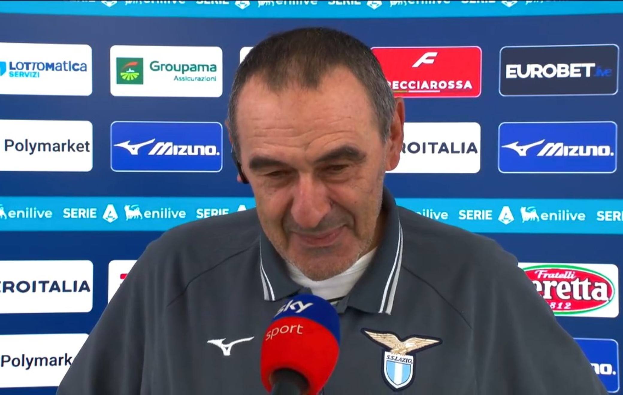 Lazio-Udinese, Sarri: "Un mio ritorno al Napoli? E' fantacalcio"