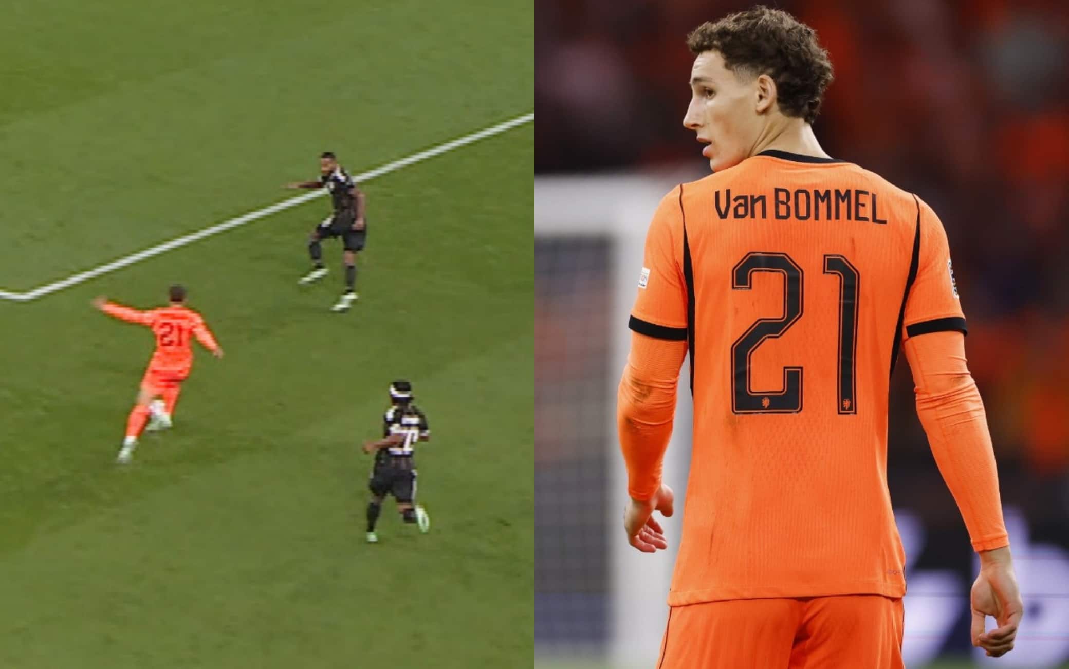 Van Bommel junior, assist di trivela in Olanda-Germania di Nations League. VIDEO