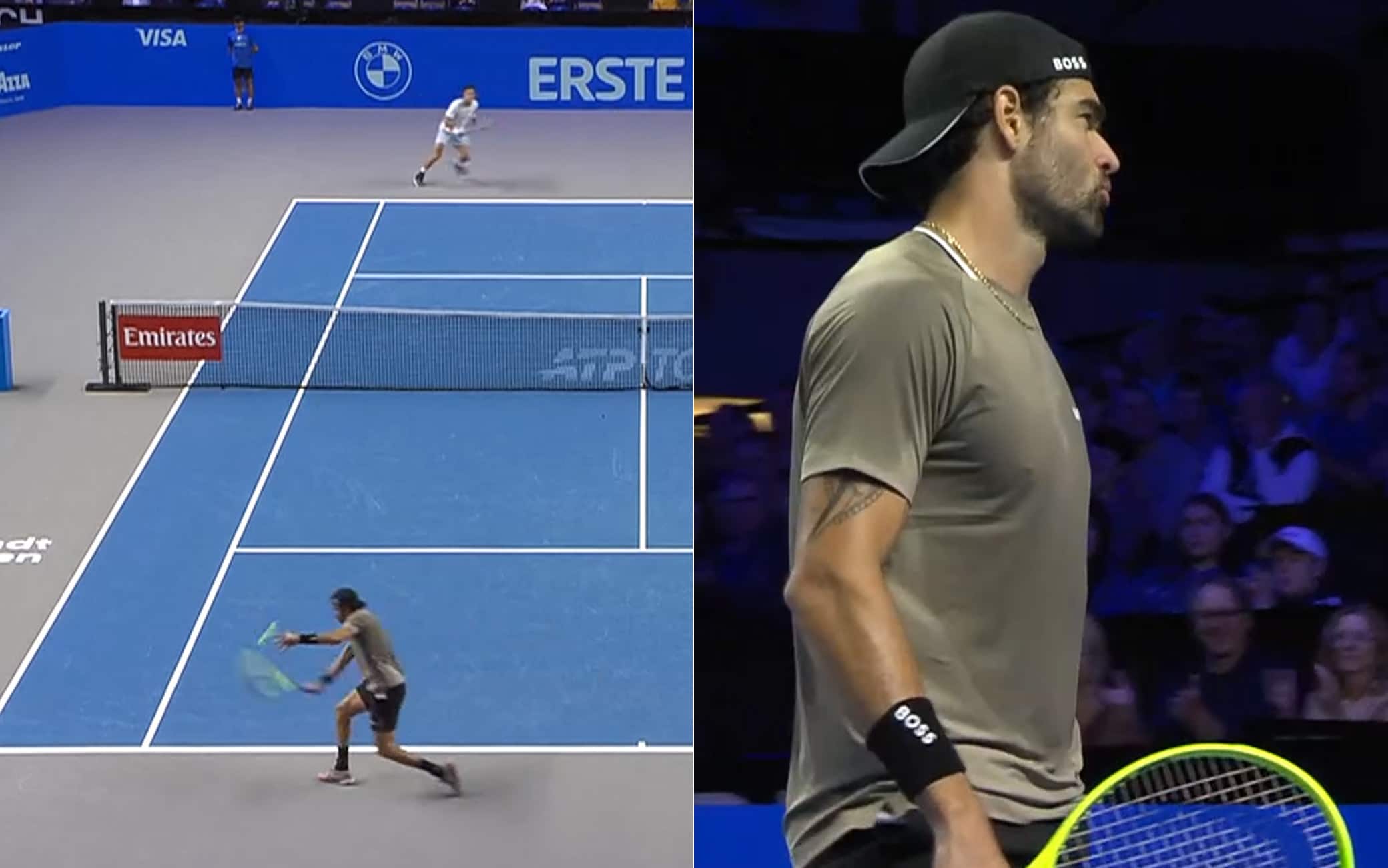 Atp Vienna, la magia di Matteo Berrettini contro Etcheverry