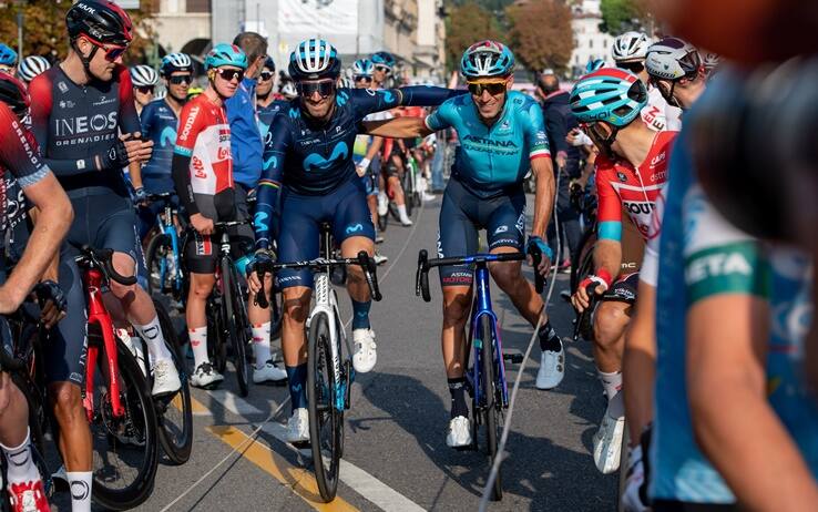 Alejandro Valverde e Vincenzo Nibali