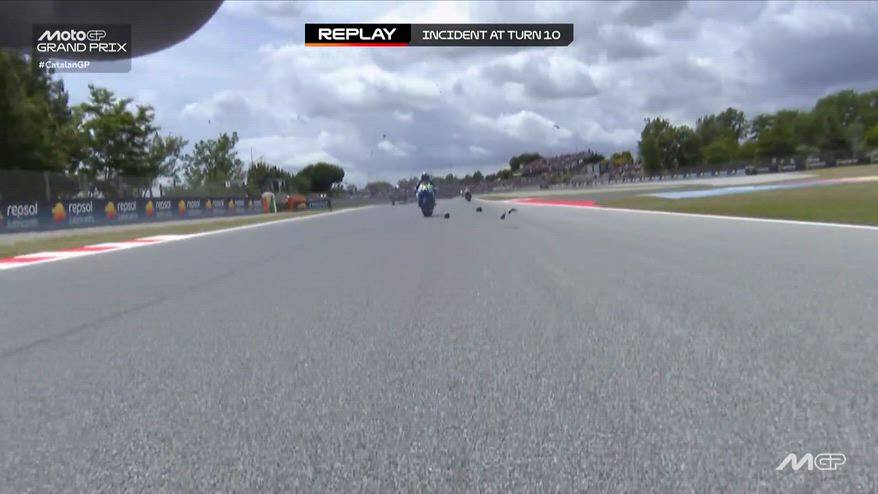 Incidente Alex Marquez-Acosta: la telecronaca Sky