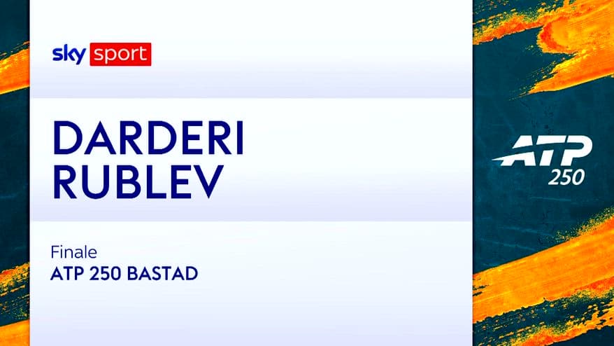 Darderi-Rublev: highlights Atp Bastad. VIDEO