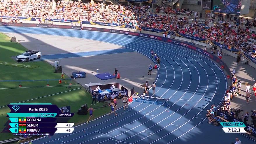 Diamond League, Zoghlami termina dodicesimo nei 3000 siepi