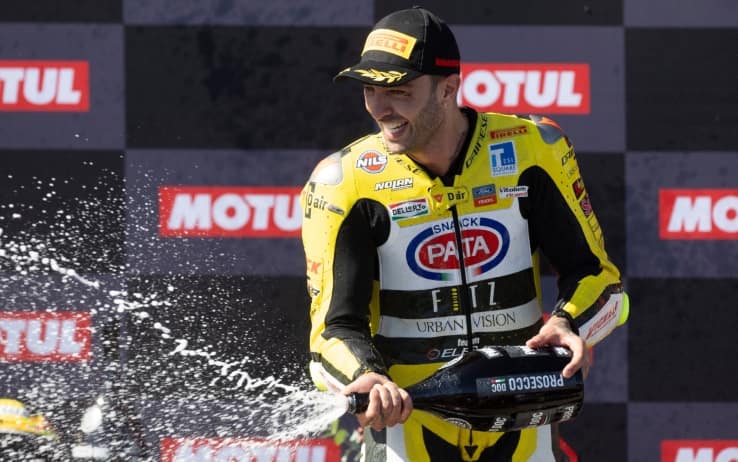 Iannone: vittoria in SBK ad Aragon