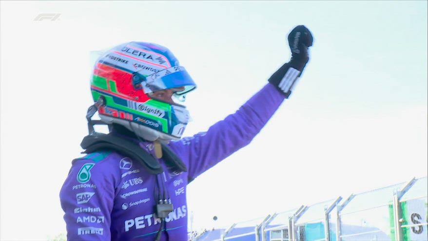 Kimi come Senna e Schumi: l'esultanza dopo la pole a Miami