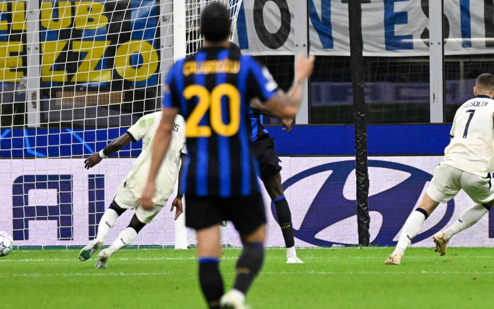 Il secondo gol di Tresoldi