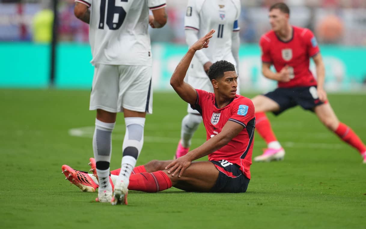 Jude Bellingham durante Panama-Inghilterra