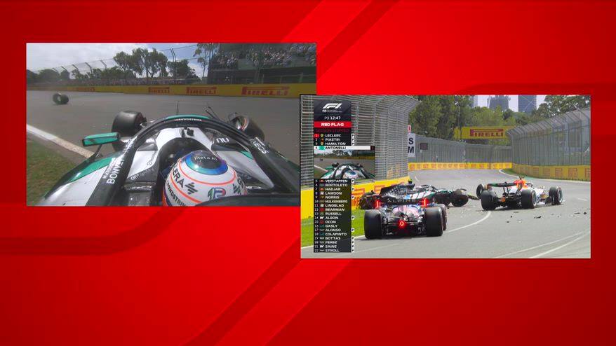 Antonelli, incidente nelle Libere 3 del GP Australia