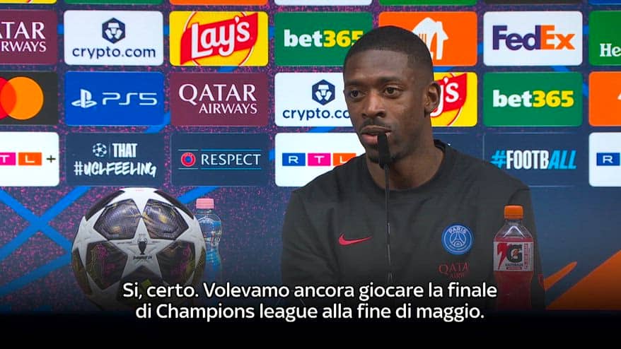 Dembelé: "Psg giovane e ambizioso, vincere sarebbe storico"
