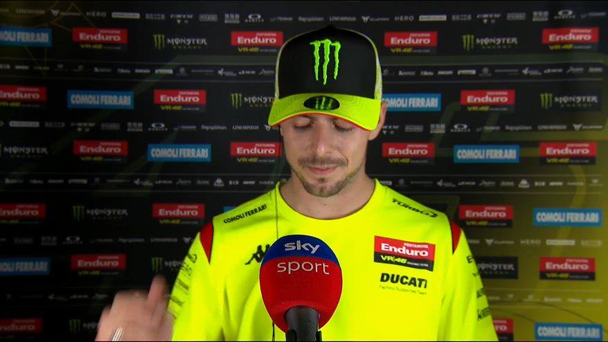 Diggia: "Contatto con Alex? Perplesso dalla direzione gara"