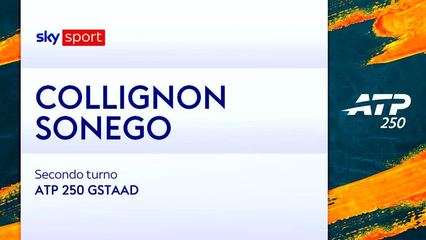 Collignon-Sonego: highlights Atp Gstaad