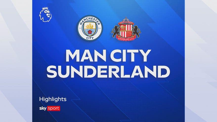 Manchester City-Sunderland 5-3: gol e highlights