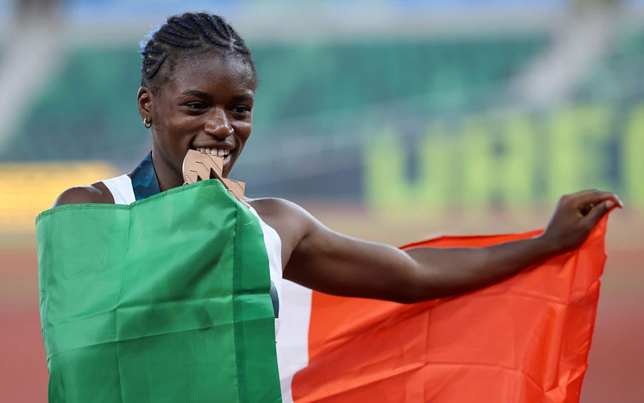 Kelly Doualla a 16 anni vince il bronzo nei 100 metri ai Mondiali Under 20