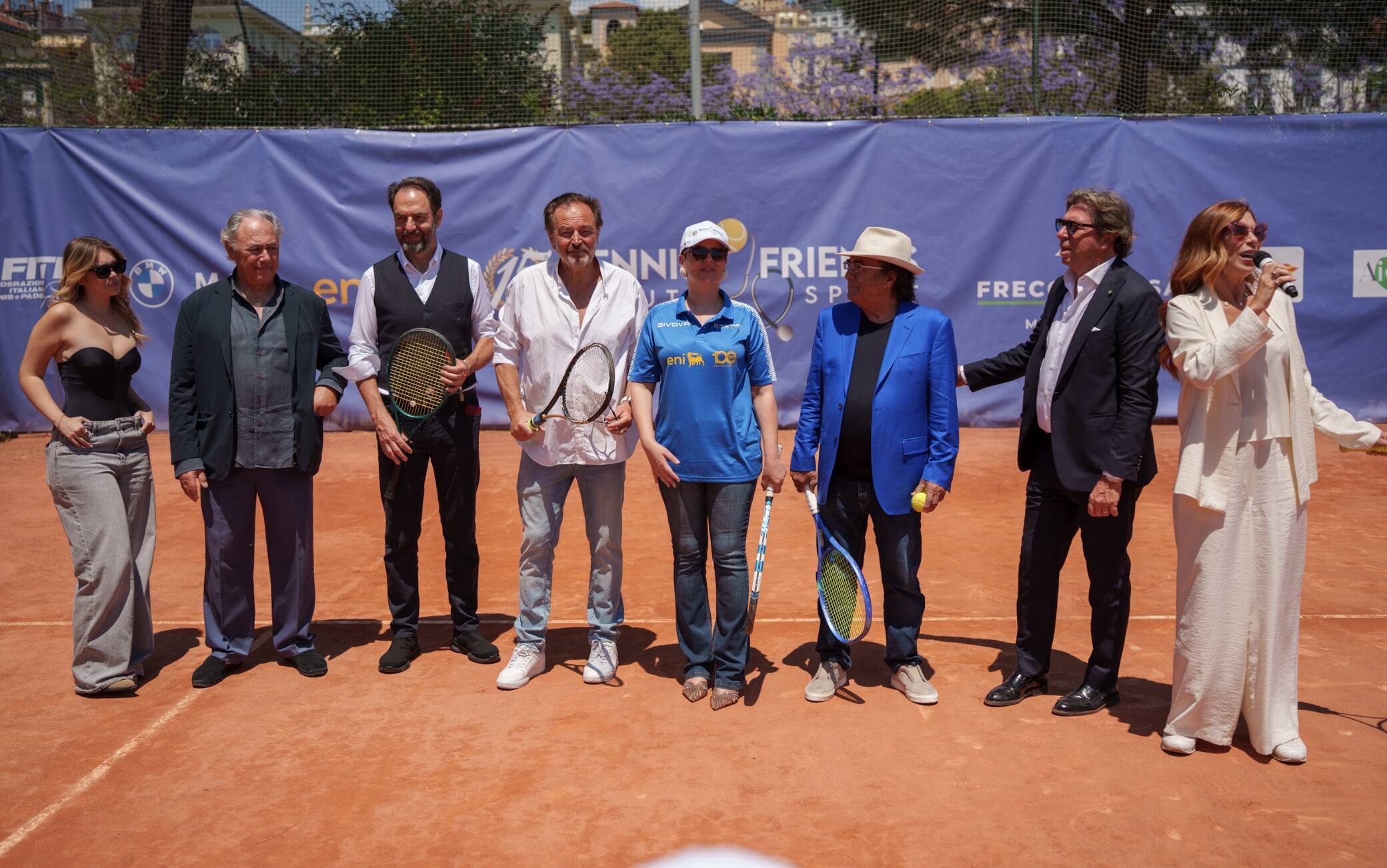 Tennis & Friends, tappa di Napoli da record