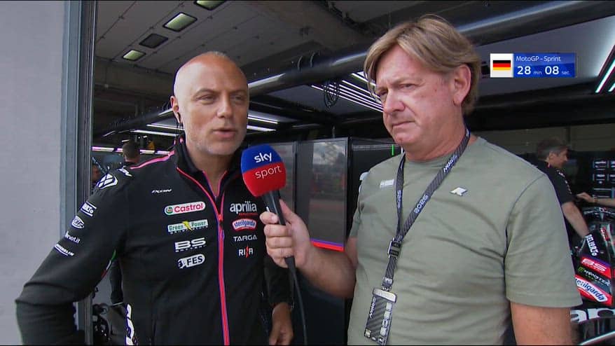 Aprilia: "È stato Bezzecchi a rincuorare la squadra"