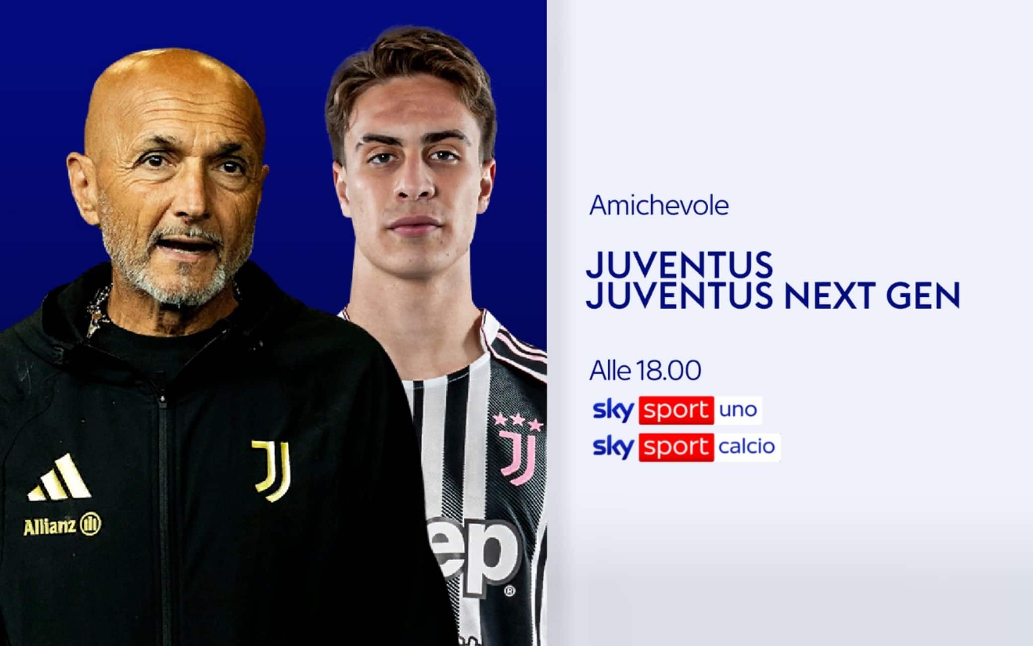Juventus-Juve Next Gen amichevole in diretta su Sky Sport