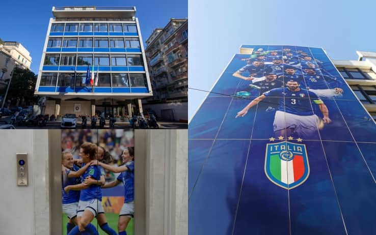 Sede Figc, l'immagine degli esterni