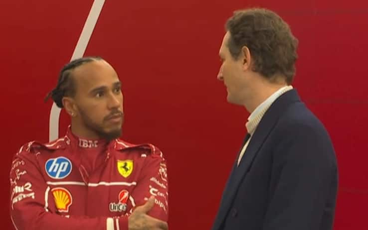 Elkann sulla prima vittoria di Hamilton in Ferrari: "Bravo Lewis, un'emozione per tutti"