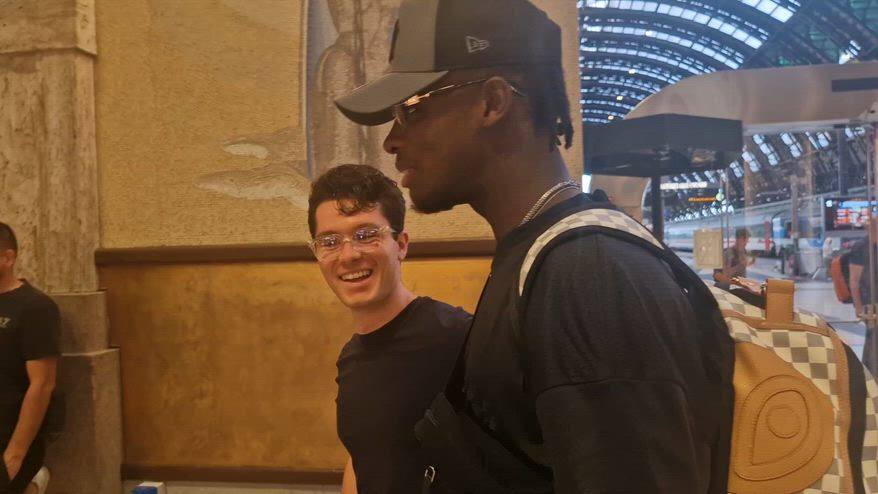 Monza, Eddy Kouadio è arrivato a Milano. VIDEO