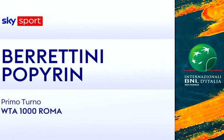 Berrettini-Popyrin: highlights Atp Roma