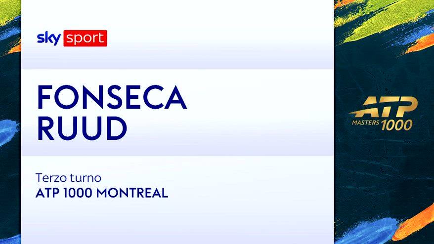 Fonseca-Ruud: highlights Atp Montreal