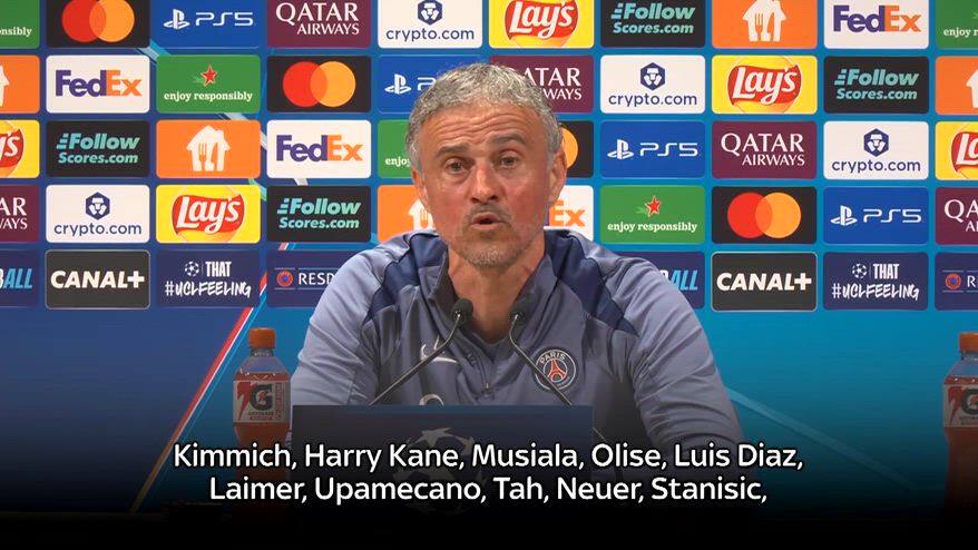 Luis Enrique: "Chiave successo di Psg e Bayern è il gruppo"