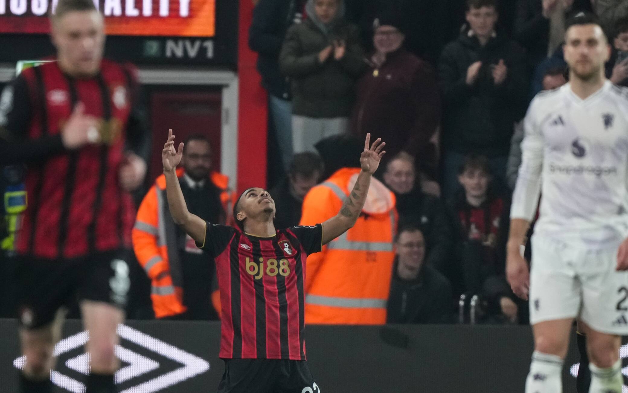 Bournemouth-Manchester United: video, gol e highlights