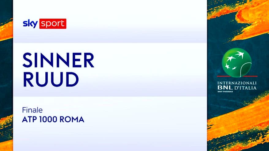 Sinner-Ruud: gli highlights della finale dell'Atp Roma 2026. VIDEO