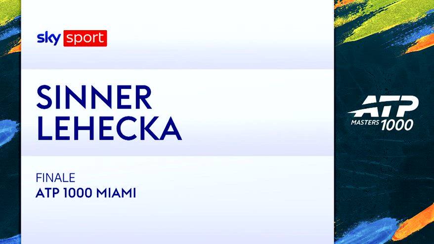 Sinner-Lehecka: highlights Atp Miami. VIDEO