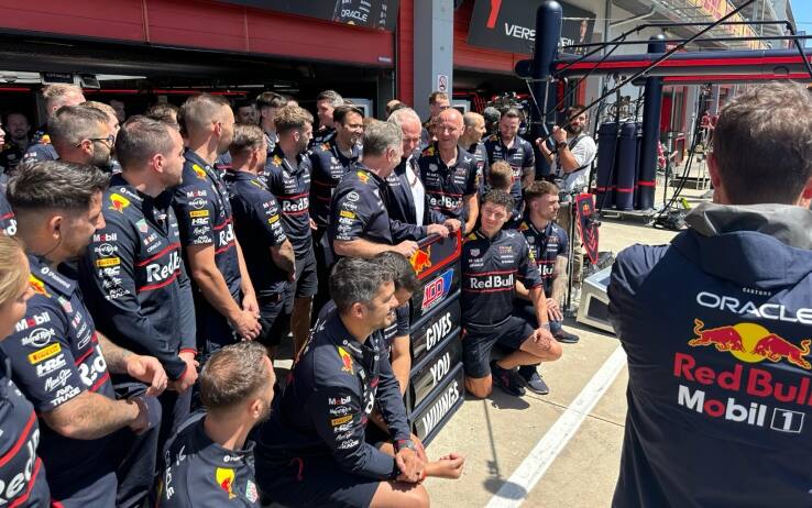 Red Bull festeggia 400 GP in F1