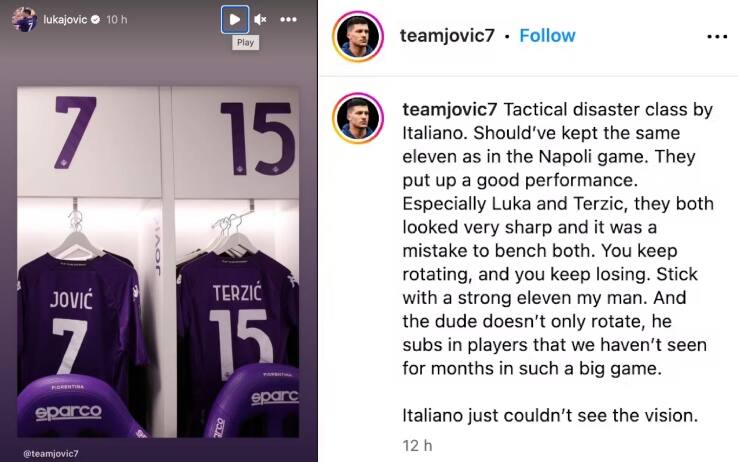 jovic terzic italiano