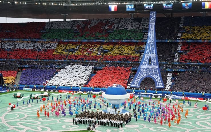 Cerimonia apertura Euro 2016
