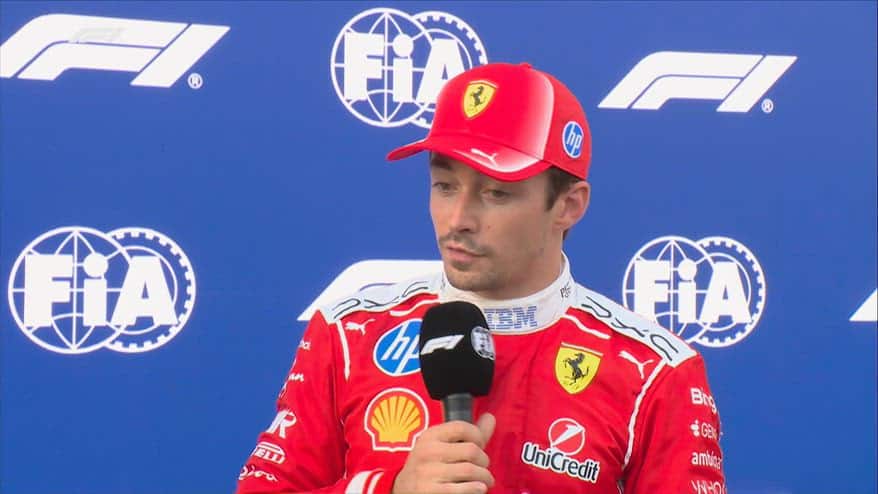 Leclerc: "Distacco pesante, ma passo gara è buono"