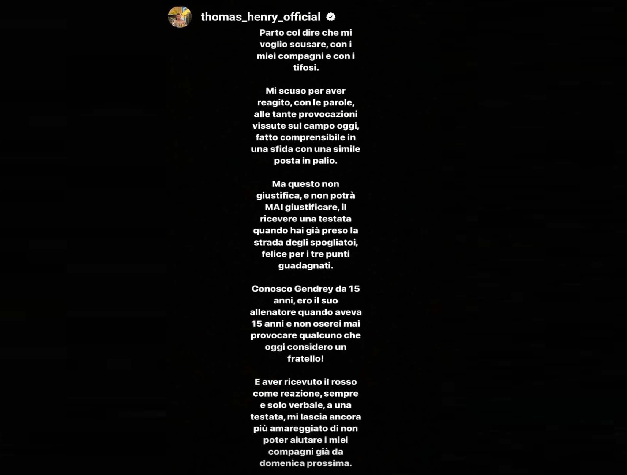 Post Instagram Henry