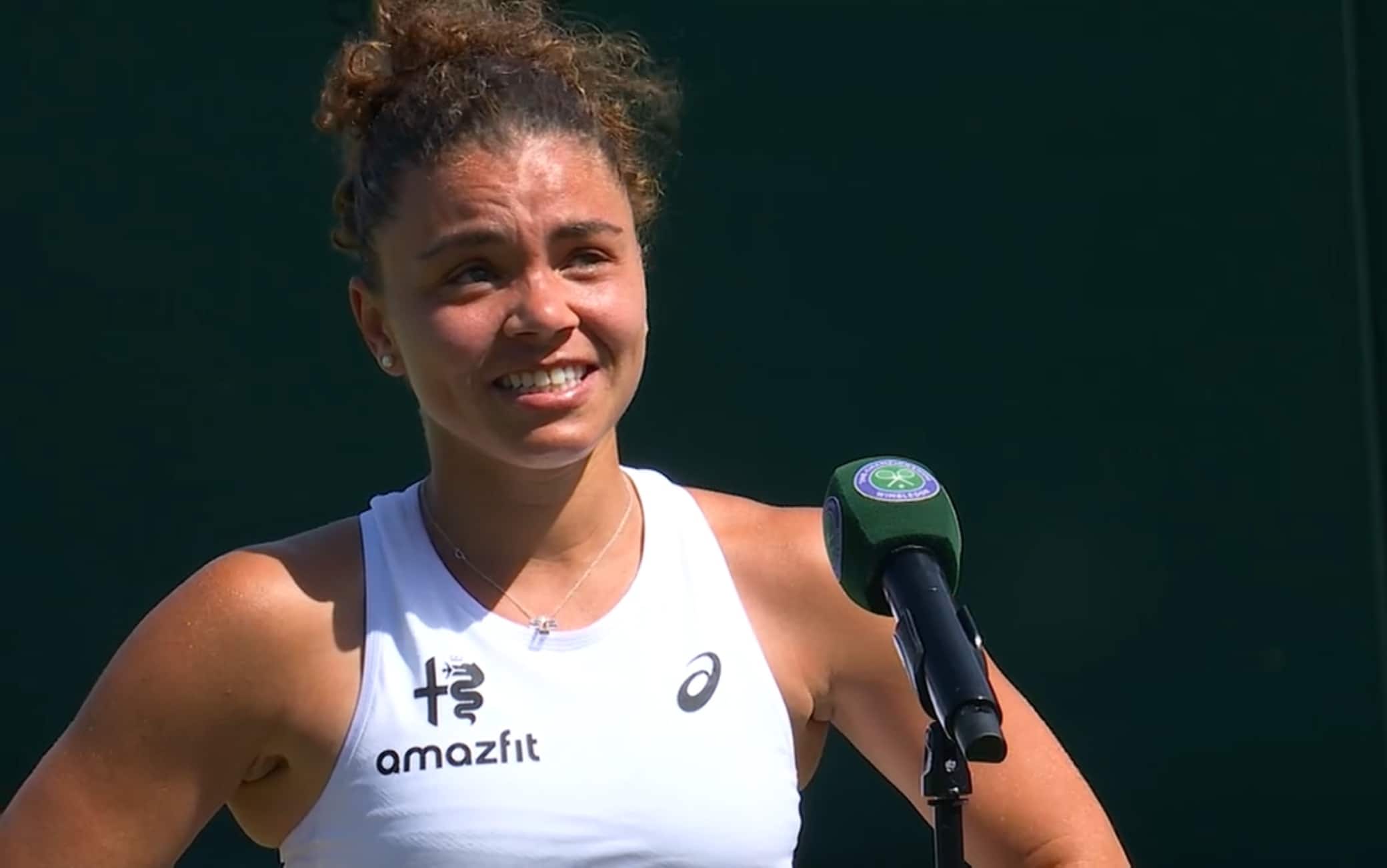 Jasmine Paolini in lacrime a Wimbledon: "Gli ultimi mesi sono stati difficili"