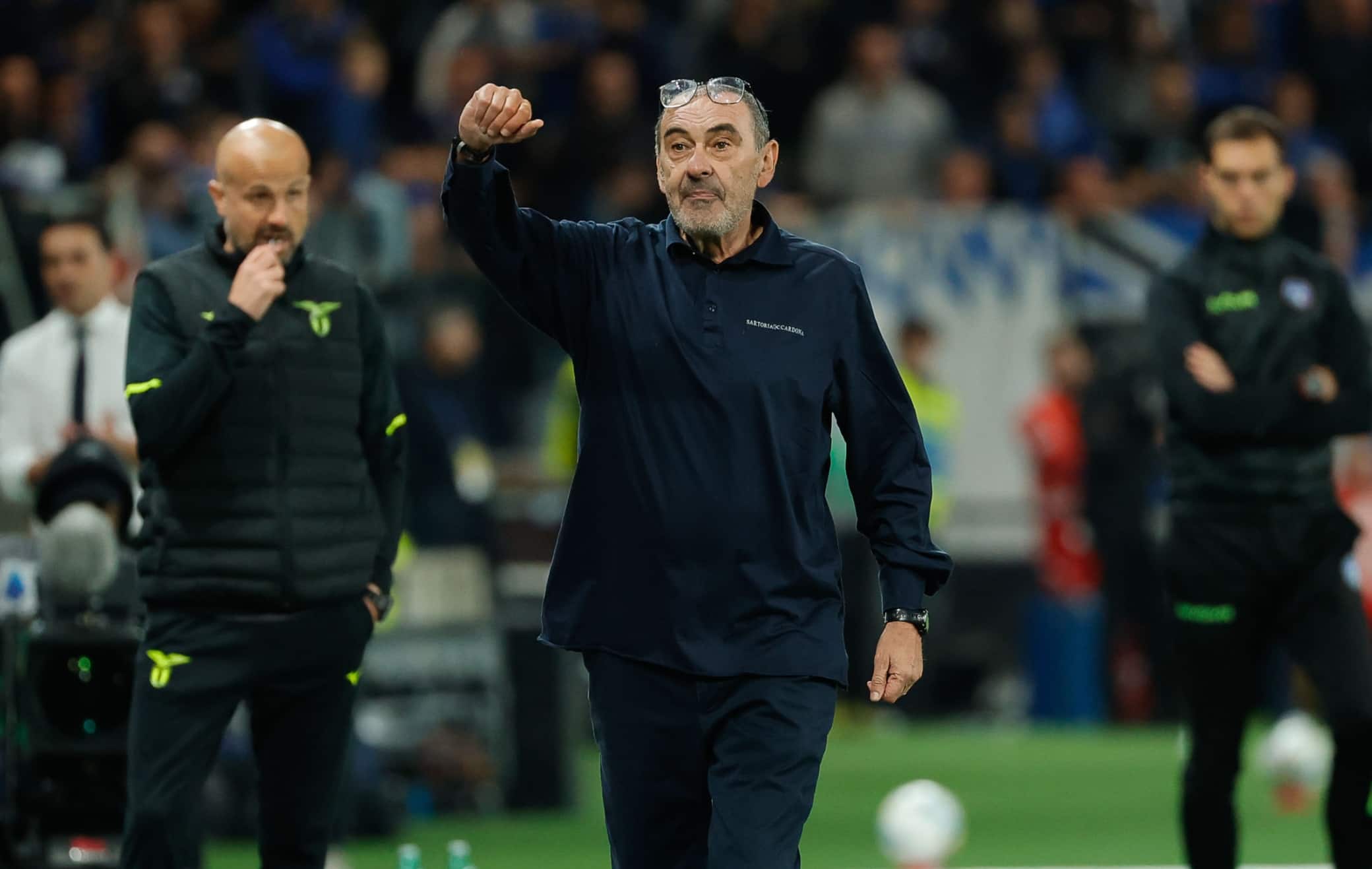 Atalanta-Lazio, Sarri: "Finale che dà gusto. Motta ha margini per migliorare ancora"