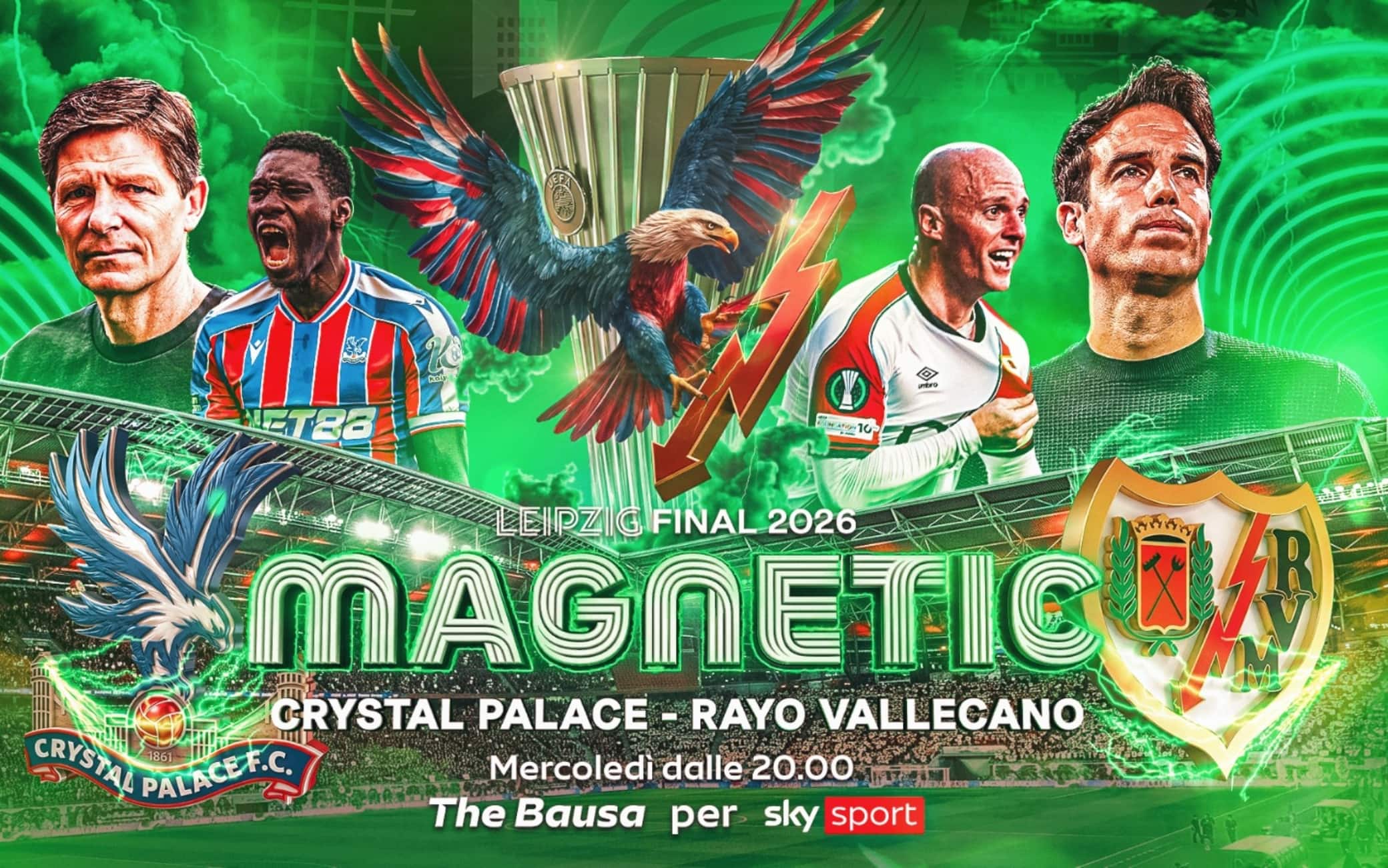 Crystal Palace-Rayo Vallecano, dove vedere la finale di Conference in tv e streaming