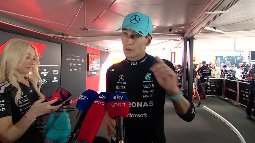 Russell: "Abbiamo fatto un passo indietro questo weekend"