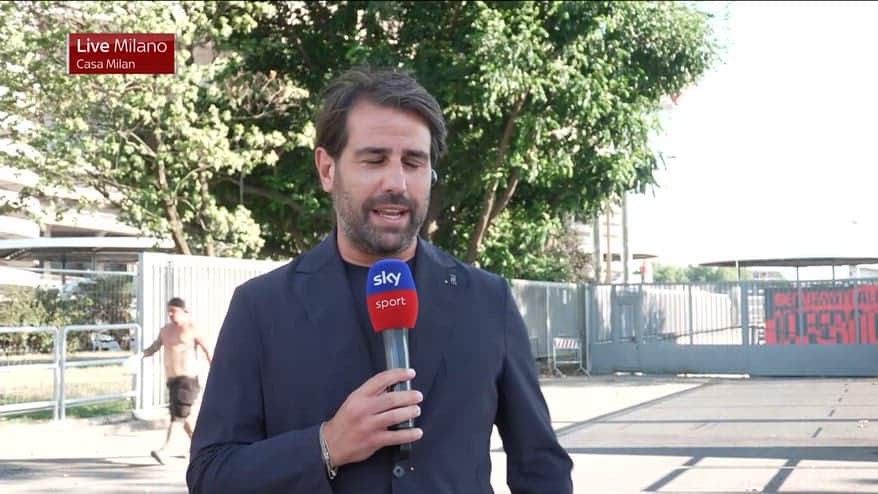 Milan, Amorim a San Siro: le immagini