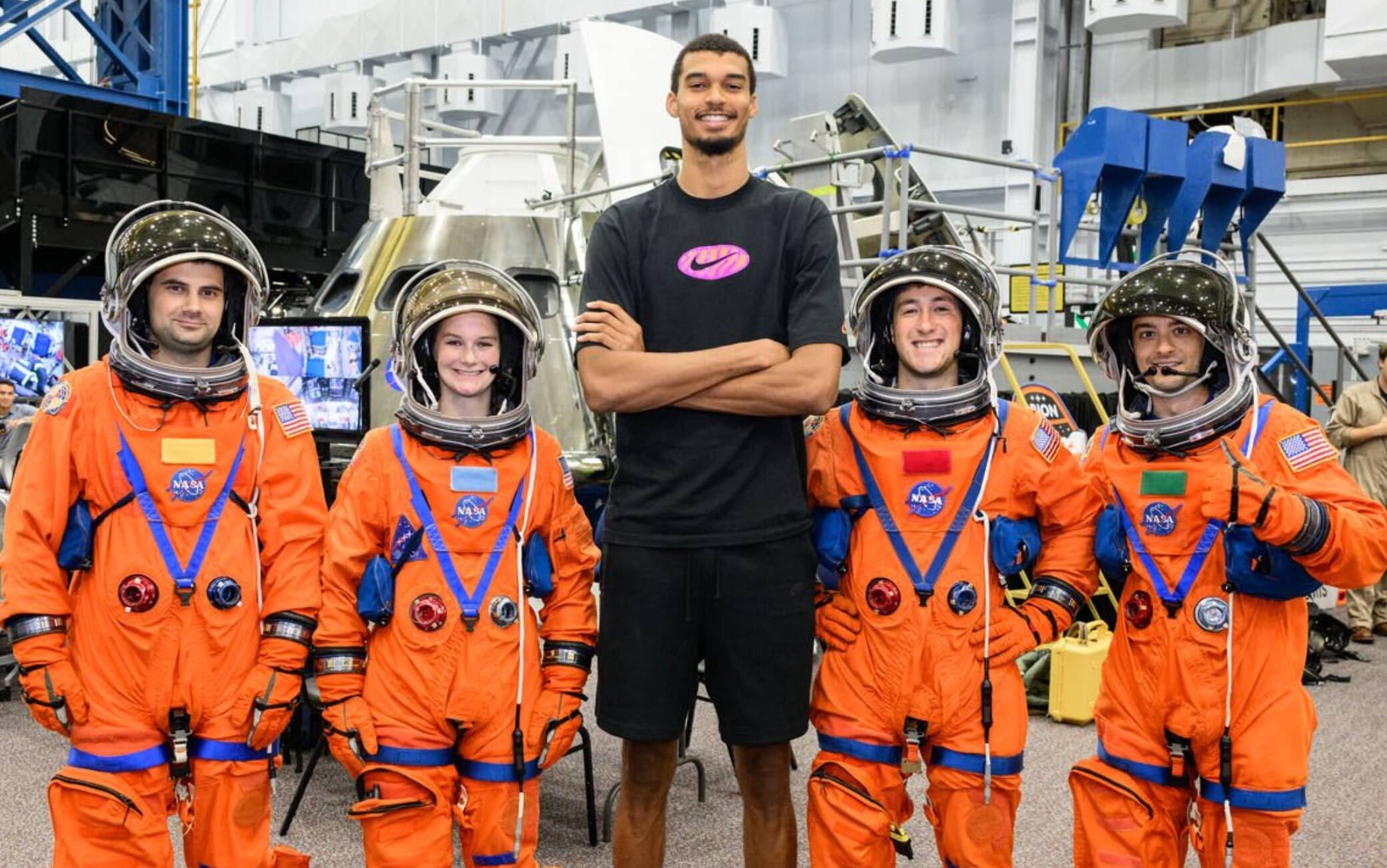 NBA, Wemby entra nel countdown della missione Artemis II: "Buon viaggio verso la luna"