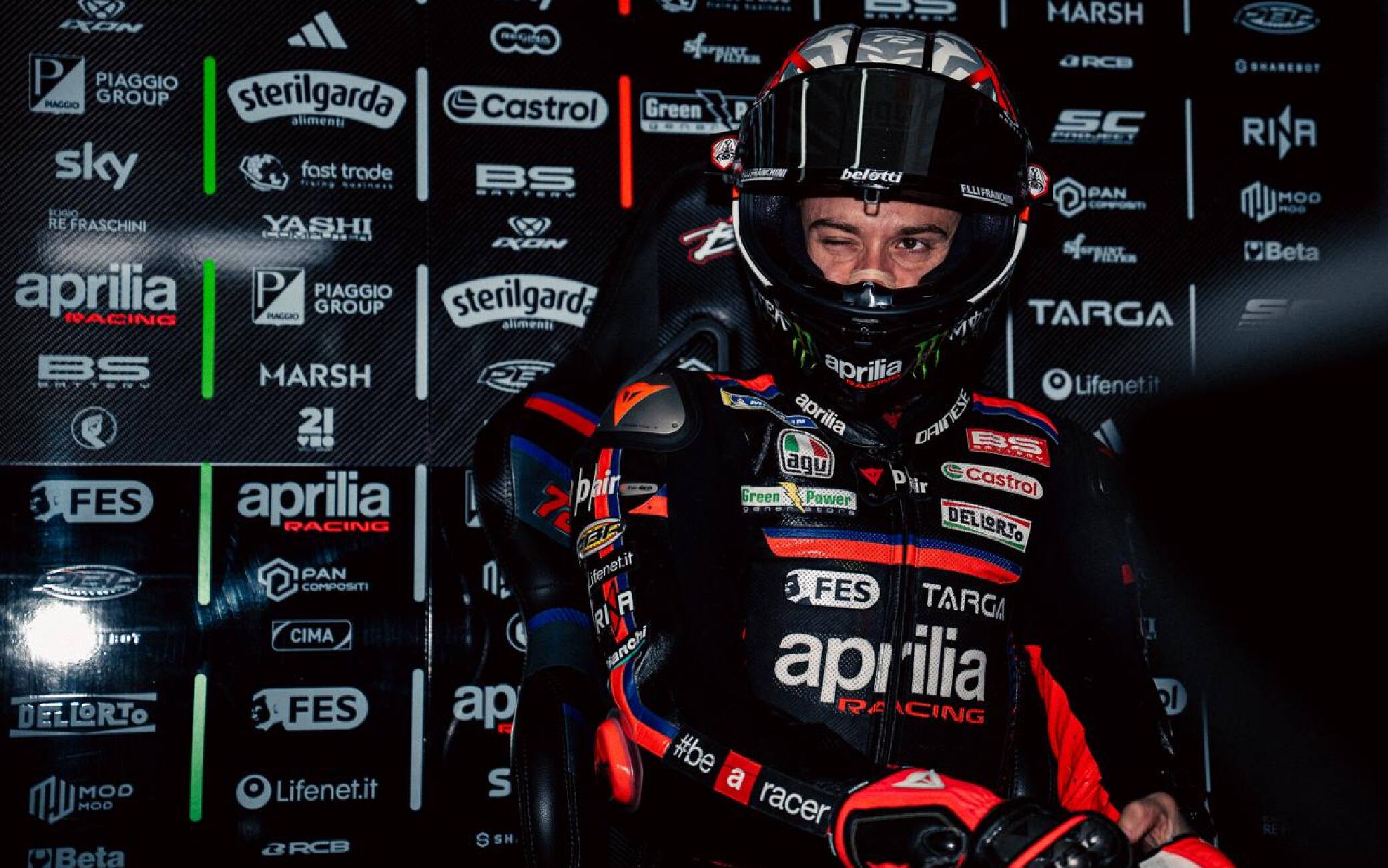 Aprilia, Bezzecchi: "Non abbiamo paura di sperimentare per migliorare la moto"