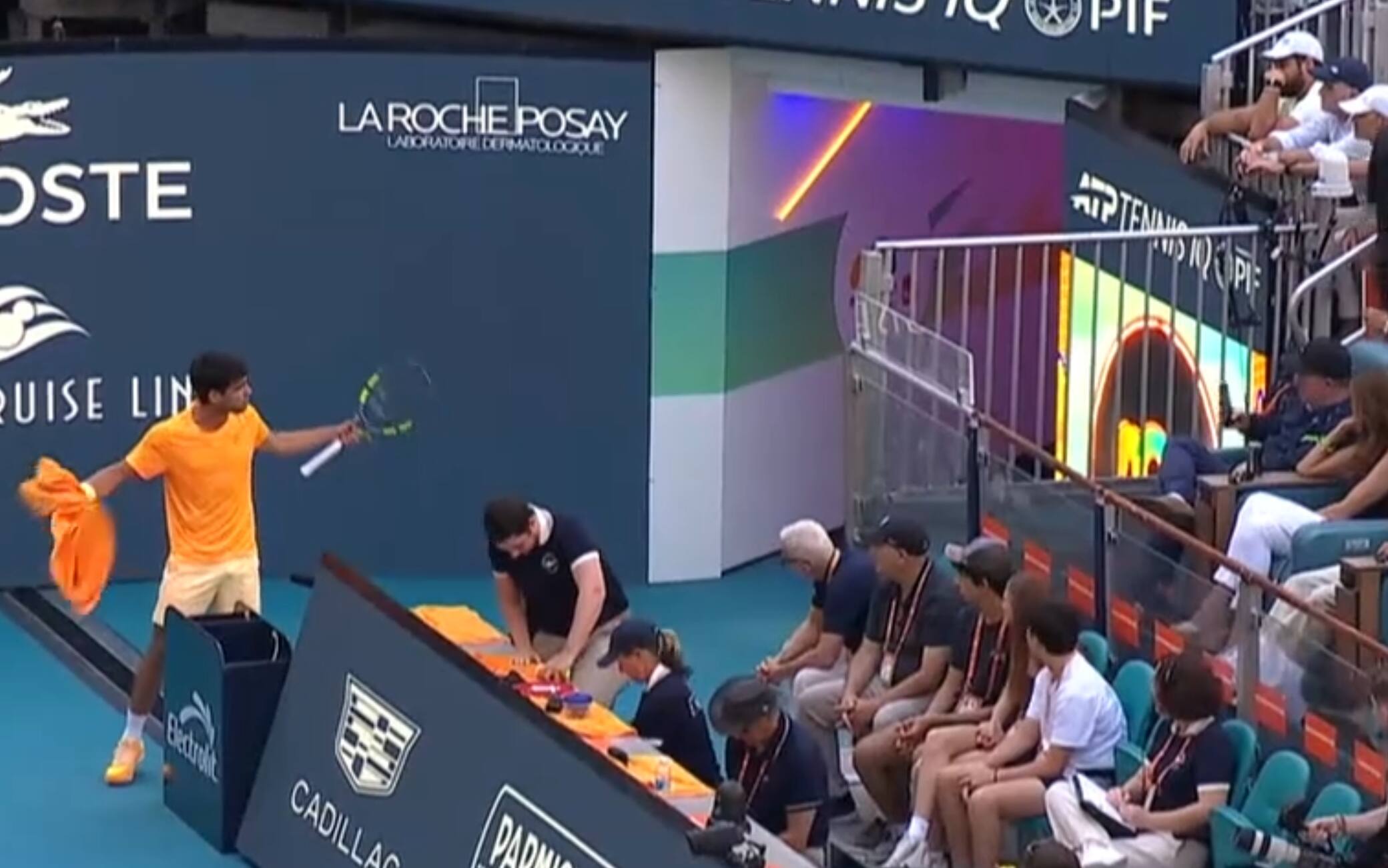 Alcaraz messo alla... Korda, lo sfogo all'Atp Miami: "Voglio andare a casa"