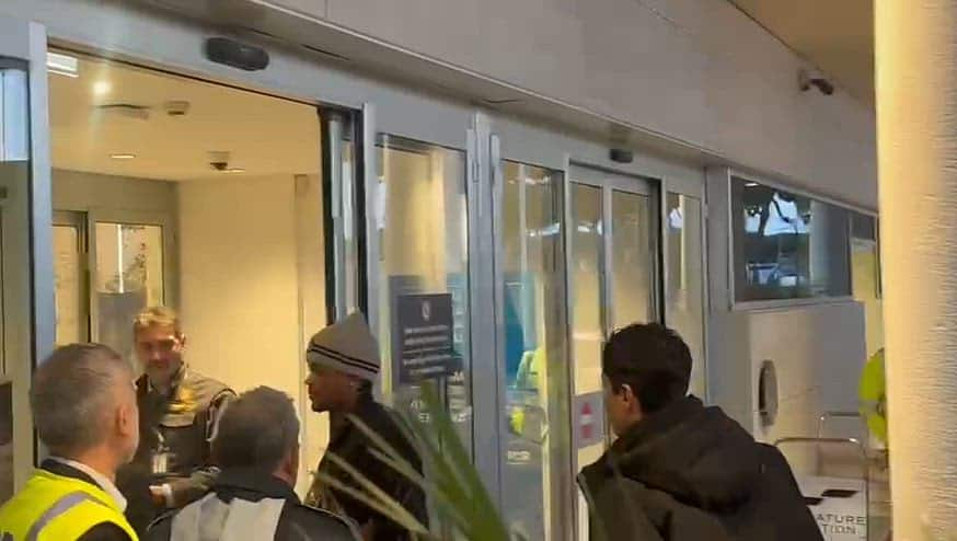 Bailey, addio Roma: le immagini prima della partenza