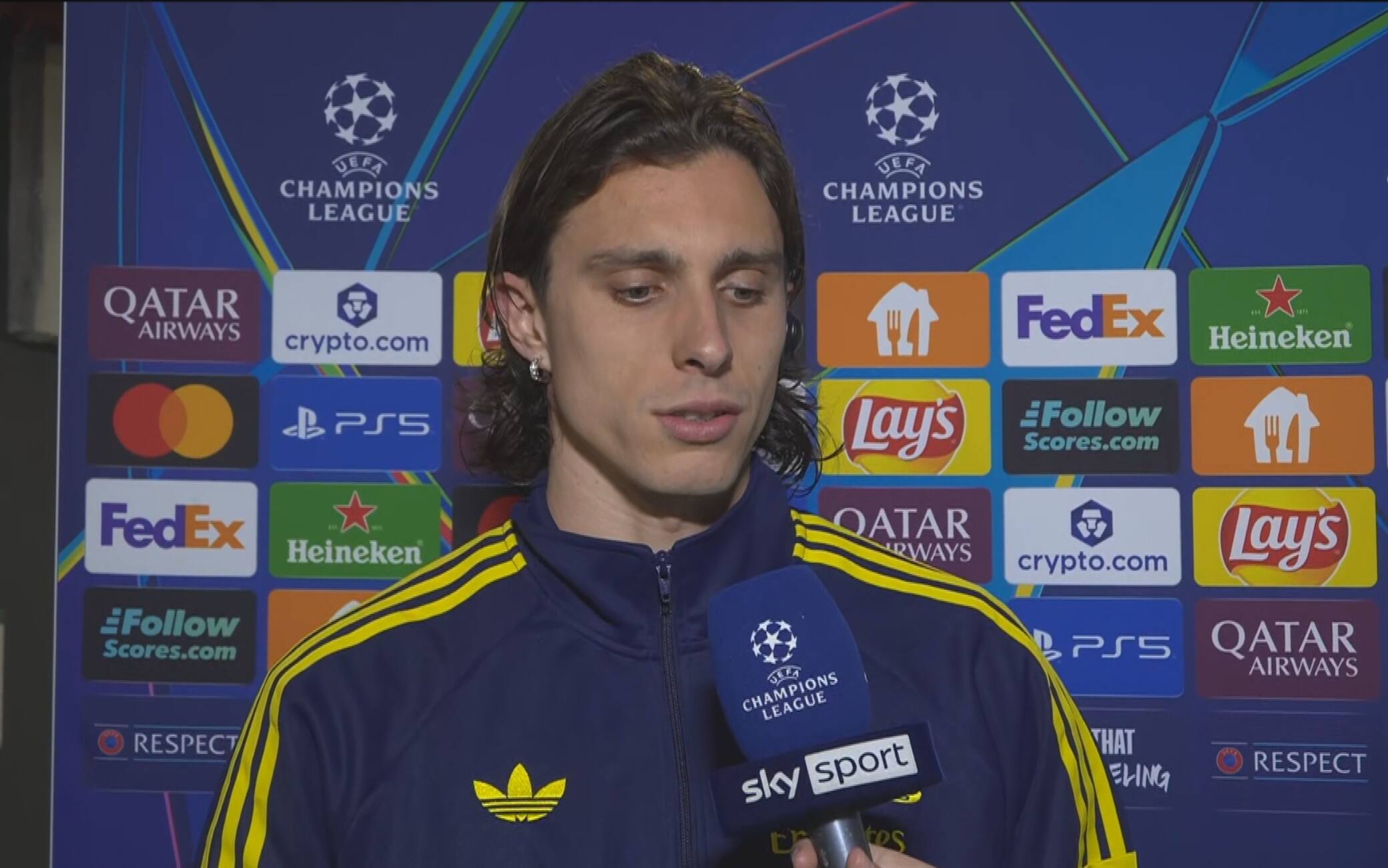 Sporting-Arsenal, Calafiori: "Vittoria meritata. La delusione per l'Italia resterà..."