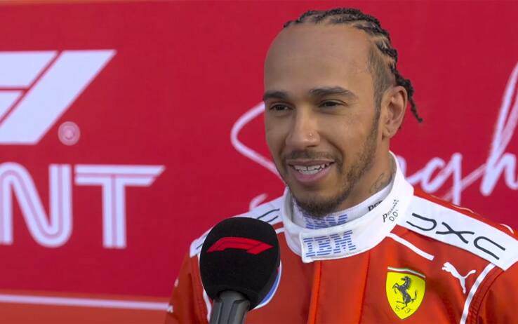 Ferrari, Hamilton: "Sensazioni grandiose, ma ci manca potenza". VIDEO
