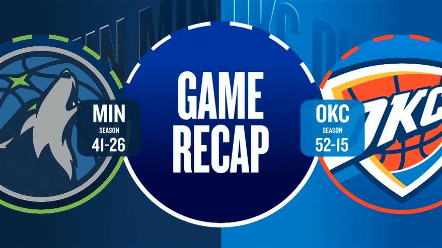 NBA Highlights: Oklahoma City-Minnesota 116-103
