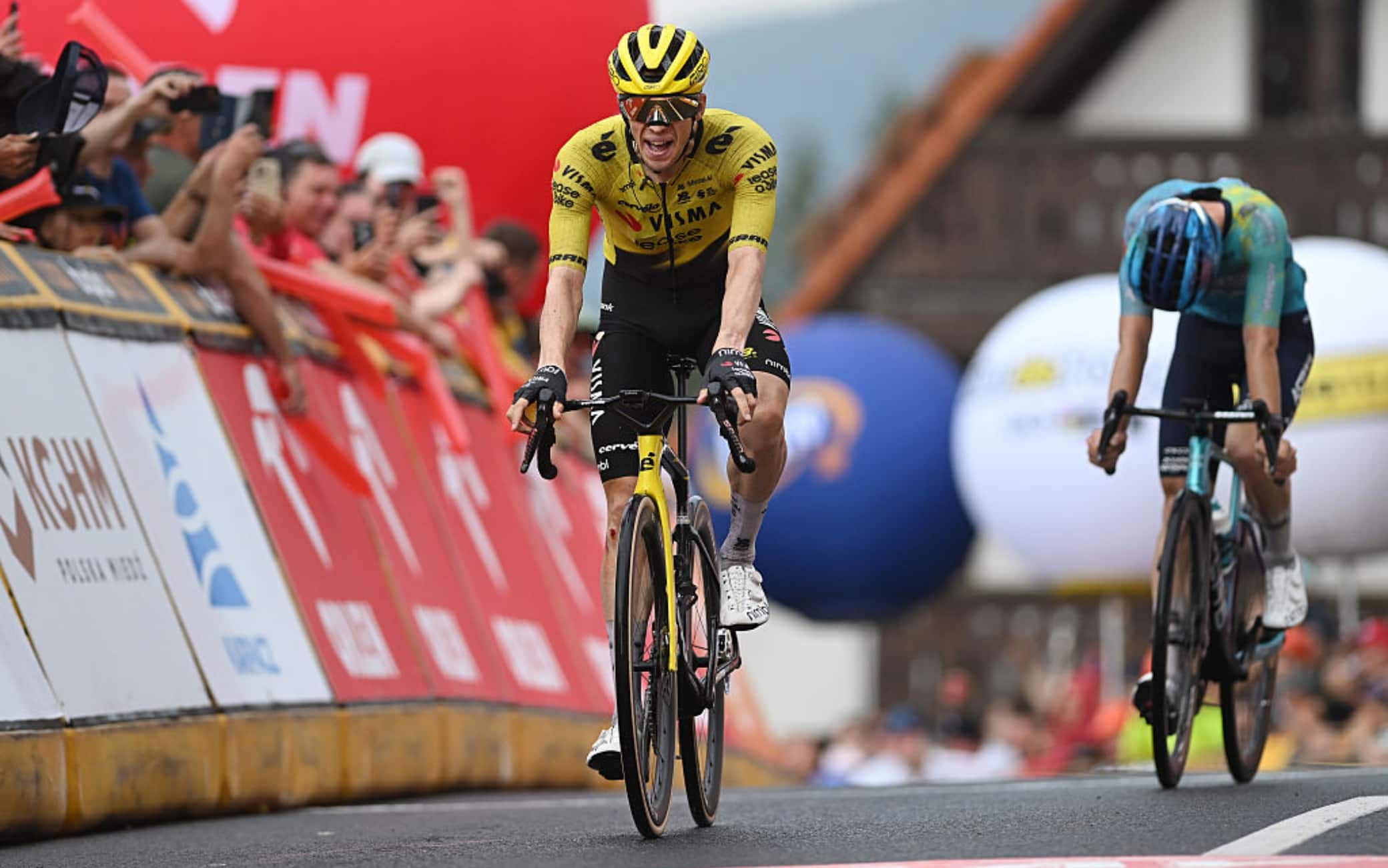 Giro di Polonia, Lemmen beffa Scaroni: tappa e maglia di leader 